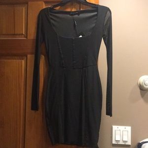 Pretty little thing black dress